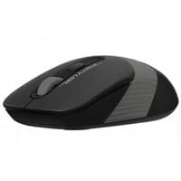 Миша бездротова A4Tech Fstyler FG10S (Grey), безшумна, USB, колір чорний+сірий