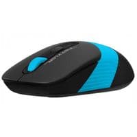 Миша бездротова A4Tech Fstyler FG10S (Blue), безшумна, USB, колір чорний+блакитний