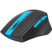 Миша бездротова A4Tech Fstyler FG30S (Blue), безшумна, USB, колір чорний+блакитний