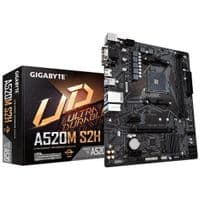 Mатеринська плата sAM4 AMD A520 HDMI/DVI/VGA M.2 GbE LAN mATX A520M S2H