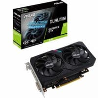 Відеокарта NVIDIA GTX 1650 /DUAL/OC/MINI/4GB/GDDR6 DUAL-GTX1650-O4GD6-MINI
