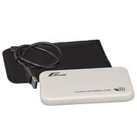 Внешний карман Frime SATA HDD/SSD 2.5", USB 3.0, Plastic, White (FHE71.25U30)