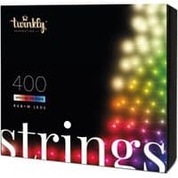 Smart LED Гірлянда Twinkly Strings RGBW 400, Gen II, IP44, довжина 32м, кабель чорний