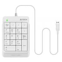 Цифровой клавиатурный блок A4Tech FK13P White USB
