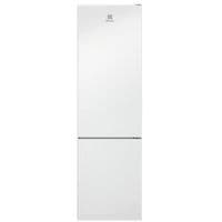 УЦІНКА! Холодильник Electrolux з нижн. мороз., 201x60х66, холод.відд.-244л, мороз.відд.-94л, 2дв., А++, NF, інв., диспл внутр., зона св-ті, білий+скло