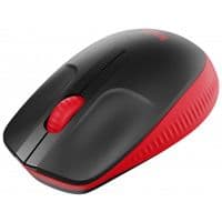 Миша LOGITECH M190 Full-size wireless mouse Червоний