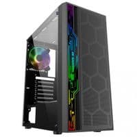 Корпус 2E GAMING SPERO (G2052) MidT,2xUSB2.0,1xUSB3.0, 1x120ARGB+лента, стекло (бок.пан.),без БП,черн.