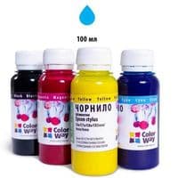 Чорнило ColorWay HP №134/135 100мл блакитний (CW-HW350C01)