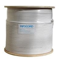 Кабель телевізійний FinMark RG-660, біметал (CCS), 305м (F660BV white / 305)