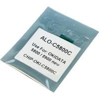 Чип для картриджа OKI C5850 CYAN 6K APEX (CHIP-OKI-5850-С)