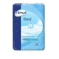 Пелюшки для немовлят Tena Bed Plus 60х60 см, 5шт (7322540247893/7322540801910)