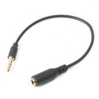 Кабель мультимедійний Jack 3.5mm M / Jack 3.5mm F L-R-MIC-GND to L-R-GND-MIC Cablexpert (CCA-419)