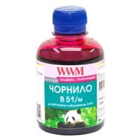 Чернила WWM Brother DCP-T300/T500W/T700W 200г Magenta Water-soluble (B51/M)