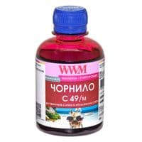Чорнило WWM CANON GI-490 200г Magenta (C49 / M)