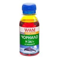 Чернила WWM HP № 22/134/136 100г Yellow (H34/Y-2)