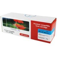 Картридж Makkon HP CLJP CE411A (305A) (SE411A) 2.6k блакитний (MN-HP-SE411A)