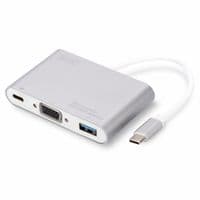 Переходник Type-C to VGA/USB 3.0/Type-C DIGITUS (DA-70839)