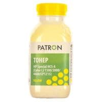 Тонер HP CLJ 1500/3000/4600/CP1215) YELLOW 100г PATRON (HCS-A-Y-100)