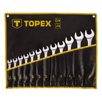 Набір інструментів Topex ключів комбінованих 13-32 мм, 12 шт. (35D758)