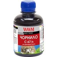 Чернила WWM Canon IPF-107Bk 200г Black (C67/B)