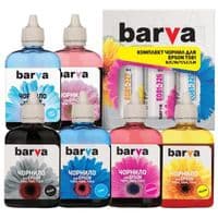 Чернила BARVA Epson P50/T50/R270/TX650) B/C/M/Y/LC/LM (6х90 г) SET (E081-090-MP)