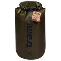 Гермомішок Tramp PVC Diamond Rip-Stop 15л оливковий (TRA-112-olive)