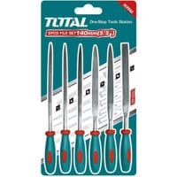 Набір інструментів TOTAL надфилей, 140мм, 6шт. (THT91462)
