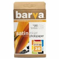 Папір BARVA 10x15, 255 g / m2, PROFI, 20арк, satin (V255-222)