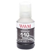 Чорнило WWM EPSON M1100/M1120 140г Black Pigmented (E110BP)