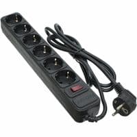 Мережевий фільтр живлення PATRON 1.8 m3 * 1mm2 (SP-1062) 6 розеток BLACK (EXT-PN-SP-1062)