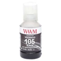 Чорнило WWM EPSON L7160/7180 140г Black Pigmented (E105BP)