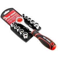 Набір інструментів TOP TOOLS торцевих ключів 1/4” 12 шт. (38D147)