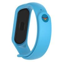 Ремінець для фітнес браслета Armorstandart Superhero Edition для Xiaomi Mi Band 4/3 Captain Marvel Blue (ARM55072)