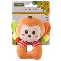 Брязкальце Baby Team м'яка (8501_Обезьянка)