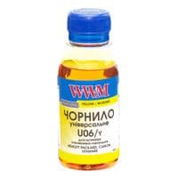 Чорнило  WWM Canon/HP/Lexmark 100г жовтий (U06/Y-2)