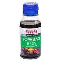 Чернила WWM HP N10/13/14/82 100г Black (H12/B-2)