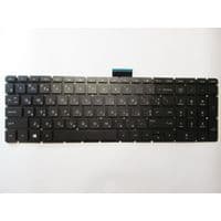 Клавіатура ноутбука HP 15-BS/BW/250/255/256/258 G6 Series чорна без рамки, з підсвічуванням.
