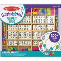 Набір для творчості Melissa&Doug Мега-набір дерев'яних намистин Алфавіт (MD13774)