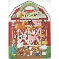Набір для творчості Melissa&Doug Об'ємні багаторазові наклейки Ферма (MD19408)