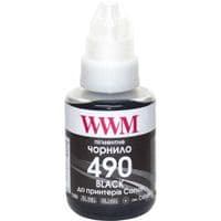 Чорнило WWM Canon GI-490, 140 г чорний пігм. (C490BP)