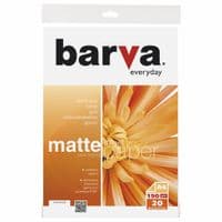 Папір BARVA A4 Щоденна матова 190г 20с (IP-AE190-290)