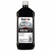 Чорнило BARVA EPSON M1100 / M3170 (110) ЧОРНЕ 1л Pigm. (E110-726)