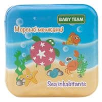 Игрушка для ванной Baby Team Игрушка-книжка с пищалкой (8740)
