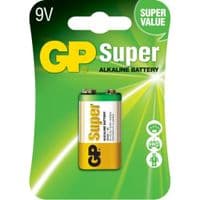 Батарейка GP Крона Super Alcaline 6F22 / 6LR61 9V * 1 (GP1604AEB-5S1)