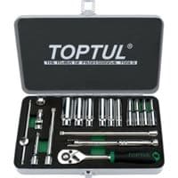 Набір інструментів TOPTUL дюймових 1/4" 18од. 3/16"-9/16" (GCAD1813)