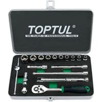Набор инструментов TOPTUL дюймових 1/4" 18од. 3/16"-9/16" (GCAD1811)