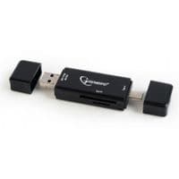 Считыватель флеш-карт GEMBIRD USB/micro USB SD/TF (UHB-CR3IN1-01)