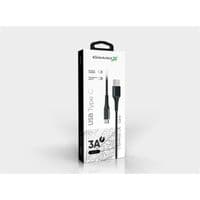 Дата кабель USB 2.0 AM to Type-C 1.2m Black Grand-X (FC-12B)
