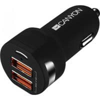 Зарядное устройство CANYON Universal 2xUSB car adapter (CNE-CCA04B)