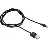 Дата кабель USB 2.0 AM to Lightning 1.0m MFI Black CANYON (CNS-MFICAB01B)